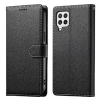 Funda Para Foxdock Samsung Galaxy A22 4G– Cuero Premium, 3 Ranuras Para Tarjetas, Protección Contra Impactos