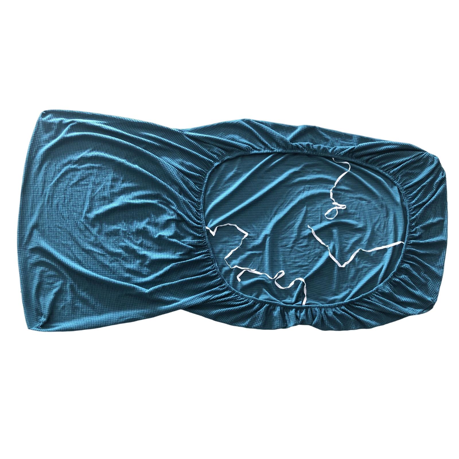 Bothyi - Funda Elástica Para Chaise Longue Protector De Muebles Para Dormitorio Infantil Salón Azul