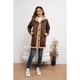 thumbnail image 2 of Chaqueta Abrigo Mujer Largo Interior Chiporro Tendencia Moda 7586, 2 of 4