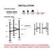 thumbnail image 4 of Juego de 2 patas de mesa Mdjwjj 71 cm × 46 cm negro, 4 of 7