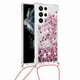 thumbnail image 1 of Funda FOXDOCK para Samsung Galaxy S22 Ultra con Cuerda Ajustable, Brillo Líquido, Protección Antigolpes y Lente – Ideal para Regalo, 1 of 6