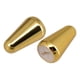 thumbnail image 4 of 2 Piezas Tapas De Punta De Perilla De Interruptor De Palanca Punta De Interruptor De Guitarra Para Accesorios De Piezas Oro, 4 of 5