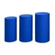 thumbnail image 4 of 3 Cubiertas De Pedestal Cilíndricas, Elásticas, Para Decoración De Aniversario, Color Azul, 4 of 5
