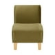 thumbnail image 2 of Poltrona Soft 1C Felpa 05 Verde Musgo, 2 of 4