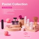 thumbnail image 3 of Kit De Uñas En Polvo Para Uñas Starter Con 4 Colores Rosa, 3 of 3