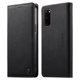 thumbnail image 1 of Funda Billetera de Cuero para [Samsung Galaxy S20], Bloqueo RFID, Tarjetas y Soporte Negro, 1 of 5