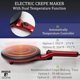 thumbnail image 2 of Crepera eléctrica Moss & Stone de 20 cm con revestimiento antiadherente, 2 of 9