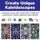 thumbnail image 4 of Kit de caleidoscopio Creativity para niños Magic Swirl Medium, 4 of 9
