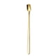 thumbnail image 1 of XmhyTop 2 Cucharas Cuadradas de Acero Inoxidable,17x1.5 cm - Ideal para Helados, Postres y Bebidas con Estilo Moderno,Dorado, 1 of 5