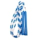 thumbnail image 2 of Cuerda para saltar ajustable con cuentas para saltar, ejercicio fitness azul + blanco, 2 of 5