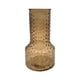 thumbnail image 2 of Florero Decorativo De Vidrio Con Diseño Base Ancha Café 25, 2 of 7