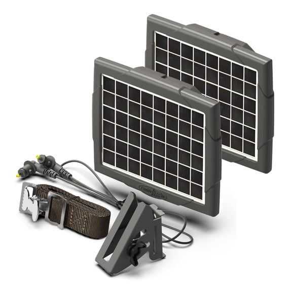 Kit de banco de energía solar Cuddeback Super de 2 piezas con 4000 mAh
