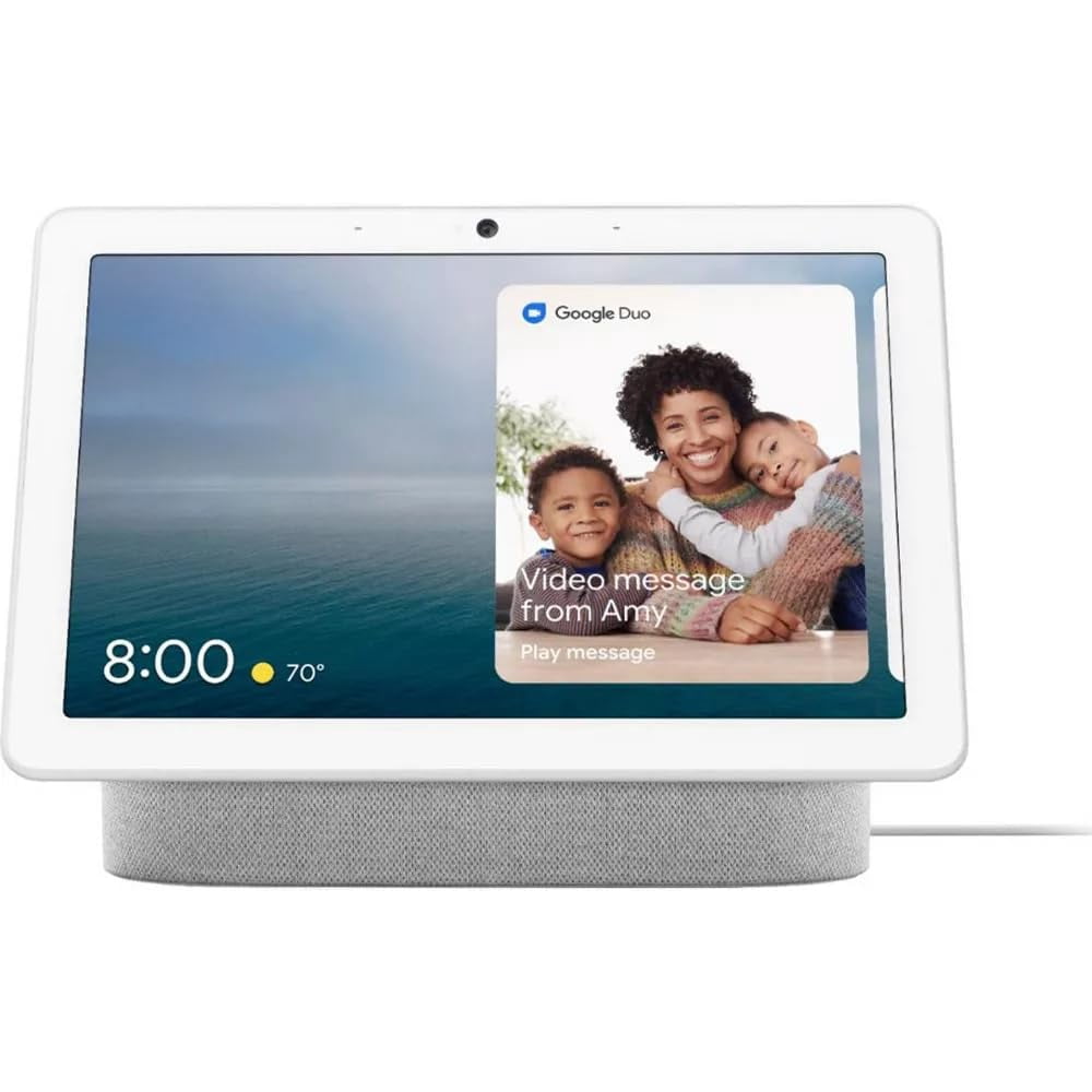 Pantalla inteligente Google Nest Hub Max 10 con Google Assistant