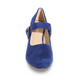 thumbnail image 3 of Zapato Taco Azul Vía Franca, 3 of 5