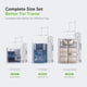thumbnail image 3 of Bolsas de vacío para viaje Vacbird, 14 pack, tamaños S, M y L, con bomba USB de 50 kPa, 3 of 3