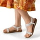 thumbnail image 3 of Sandalia Casual Plana Pedrería Mujer Weide Jn721, 3 of 10