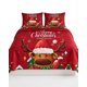 thumbnail image 1 of Cubrecama Quilt Navideño 2 Plazas con Diseño, 1 of 7