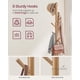 thumbnail image 4 of Perchero VASAGLE, 170 cm, con 8 ganchos, estante de almacenamiento, color beige, 4 of 7