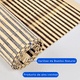 thumbnail image 4 of Cortina Roller Bambu Persiana Enrollable 150 X 180 Cafe Rayas Guiza, 4 of 8