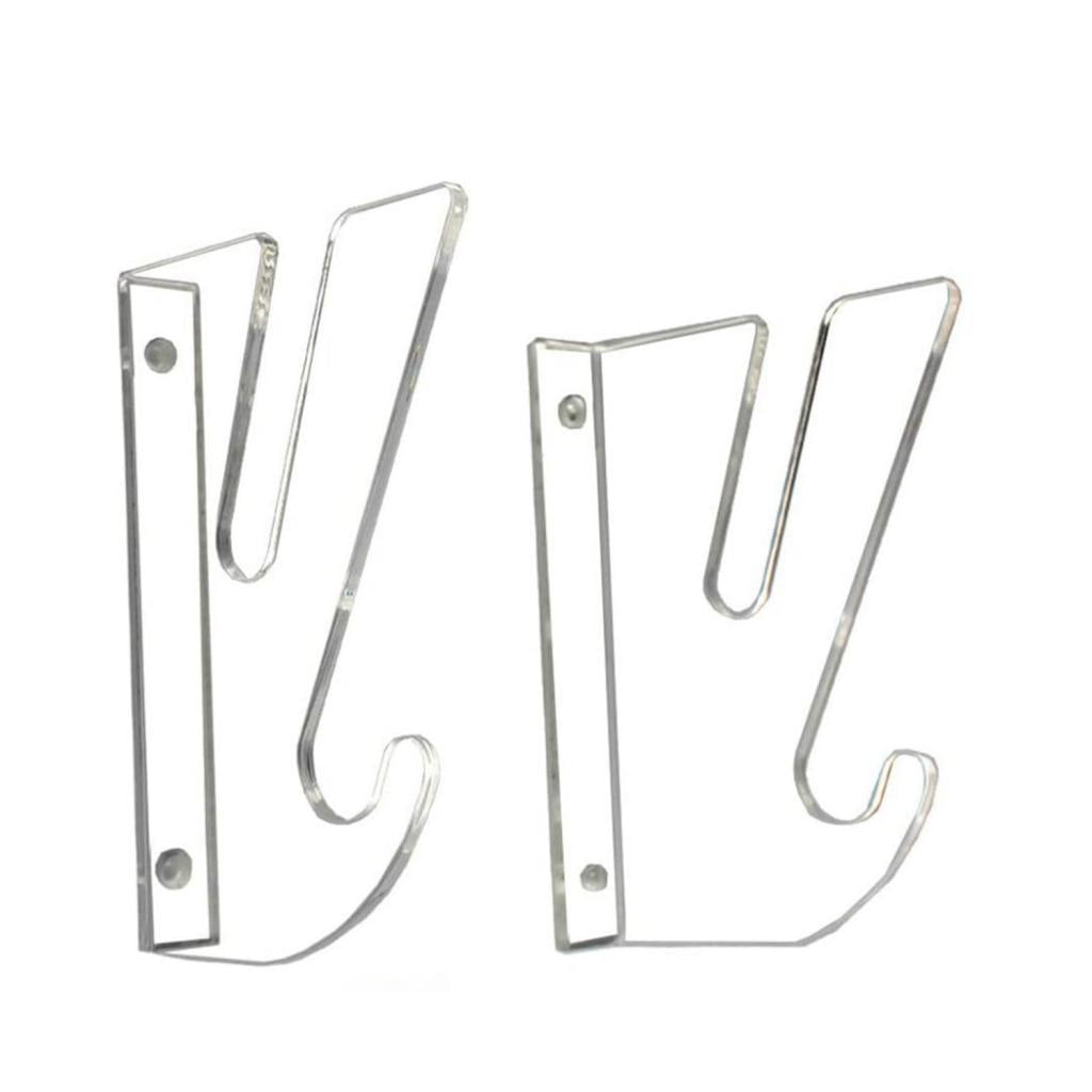 Magideal - Estante De Pared Para Monopatín, Colgador De Pared Para Snowboard, Organizador, Soporte Para Tabla De Surf, Soporte Para Esquís, Tabla De Skate, Garaj Claro