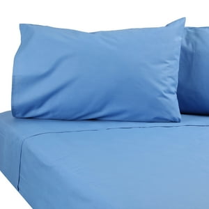 Sueño Blanco - Juego De Sabanas 2 Plazas, Color Paquete Vela, 144 Hilos, Incluye 2 Fundas Medidas Sabana Superior 210 X245 Inferior 150X200X24 Fuelle