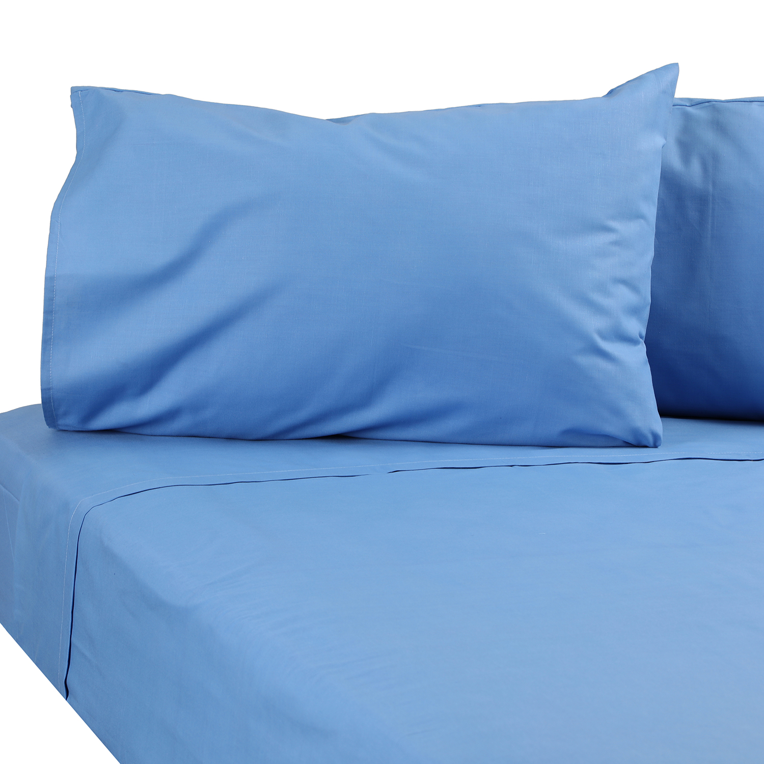 Sueño Blanco - Juego De Sabanas 2 Plazas, Color Paquete Vela, 144 Hilos, Incluye 2 Fundas Medidas Sabana Superior 210 X245 Inferior 150X200X24 Fuelle