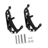 Ioensy - Soporte De Pala Para Portaequipajes De Techo Para Equipos Y Herramientas De Taller De Portaequipajes De Techo Negro