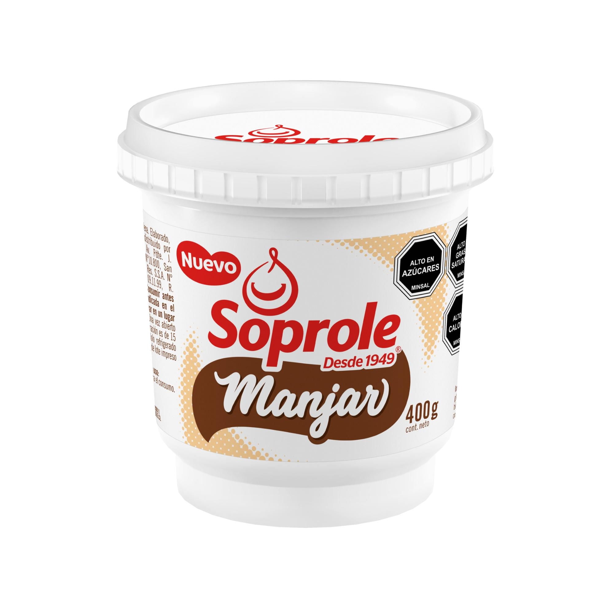 Manjar Dulce De Leche Pote 400 g Soprole