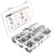 thumbnail image 1 of Kit surtido de abrazaderas de manguera LOKMAN de acero inoxidable, 60 piezas, 1 of 6