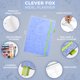 thumbnail image 2 of Planificador de comidas semanal Clever Fox con listas de compras, tamaño A5, 2 of 6