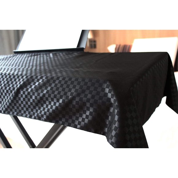 Funda para Teclado Clairevoire 150 cm Negro Ébano
