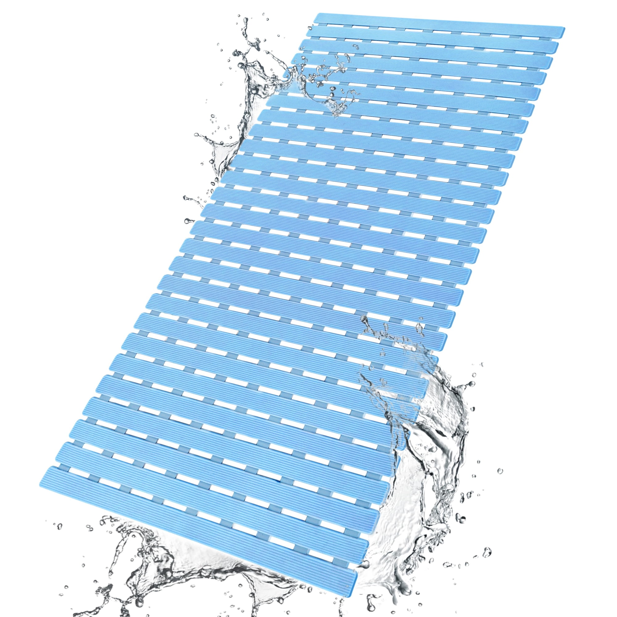 Alfombrilla De Ducha Bemiso, Antideslizante, 95 X 40 Cm, Con Ventosas