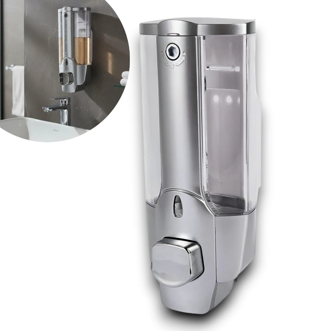 Genérico - Dispensador Para Jabon Liquido Gel Shampoo De Pared 350ml