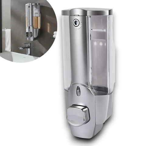 Genérico - Dispensador Para Jabon Liquido Gel Shampoo De Pared 350Ml