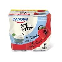 Pack Yoghurt Danone L&F 8X115G Tradicional 920 G Danone Light & Free