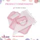 thumbnail image 4 of Juego de ropa de cama Emily Rose Pink Heart para muñecas de 18 pulgadas, 4 of 9
