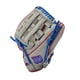thumbnail image 3 of Guante de béisbol Wilson A900® PF12 Pedroia Fit 30 cm gris/rojo/royal, 3 of 5