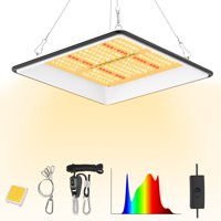 Lámpara Led Cultivo Koscheal Kt 600W Espectro Completo 60X60 Cm