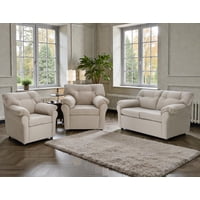 Muebles Altiro - Living Mateo 211 - Tela Felpa Beige