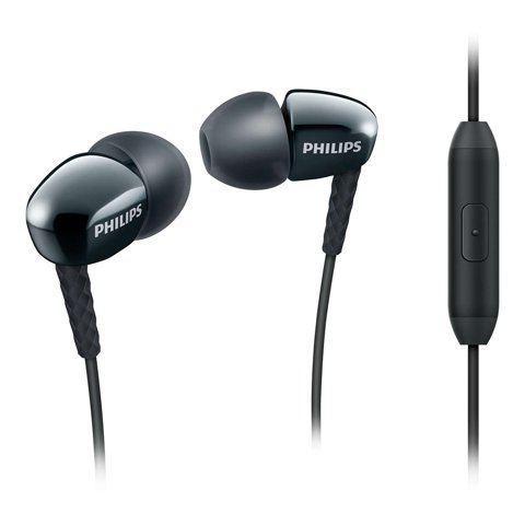 Audífonos Philips She3905 In-Ear Negros