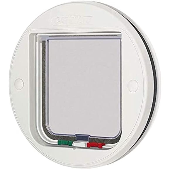 Puerta para Gatos Cat Mate Inc 210 para Puertas de Vidrio y Mosquitero
