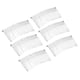 thumbnail image 1 of 6pcs bricolaje en blanco metal pinzas para el cabello lado peine 20 dientes accesorios para el cabello de plata, 1 of 5