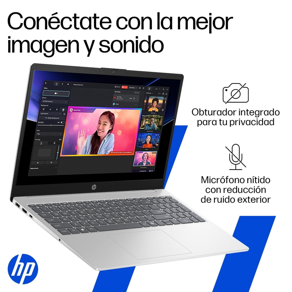 HP 15-fd0331la Core 3 100U 8GB 512GB Plata Natural, foto 3