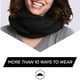 thumbnail image 5 of Bufanda de lana de dos círculos con cuello de punto para mujer, cálida y gruesa, para otoño e invierno., 5 of 8