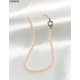 thumbnail image 2 of Collar Mallorca Choker Perla Rosada 5mm 40cm Broche Timon, 2 of 2