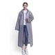 thumbnail image 1 of Poncho Impermeable De Lluvia Adulto Eva Reutilizable Gris, 1 of 2