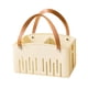 thumbnail image 4 of Cesta De Almacenamiento Portátil, Cesta De Ducha Con Asa Para Baño, Dormitorio, Gimnasio, Color Crema, 4 of 5