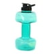 thumbnail image 1 of Fitness Dumbbells Weight Botella De Bebidas De Agua Fuerte 1500ml Verde, 1 of 3