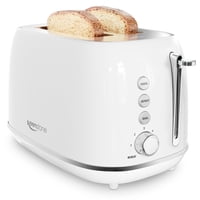 Tostadora Keenstone De 2 Rebanadas, Retro, Ranura Ancha, Acero Inoxidable
