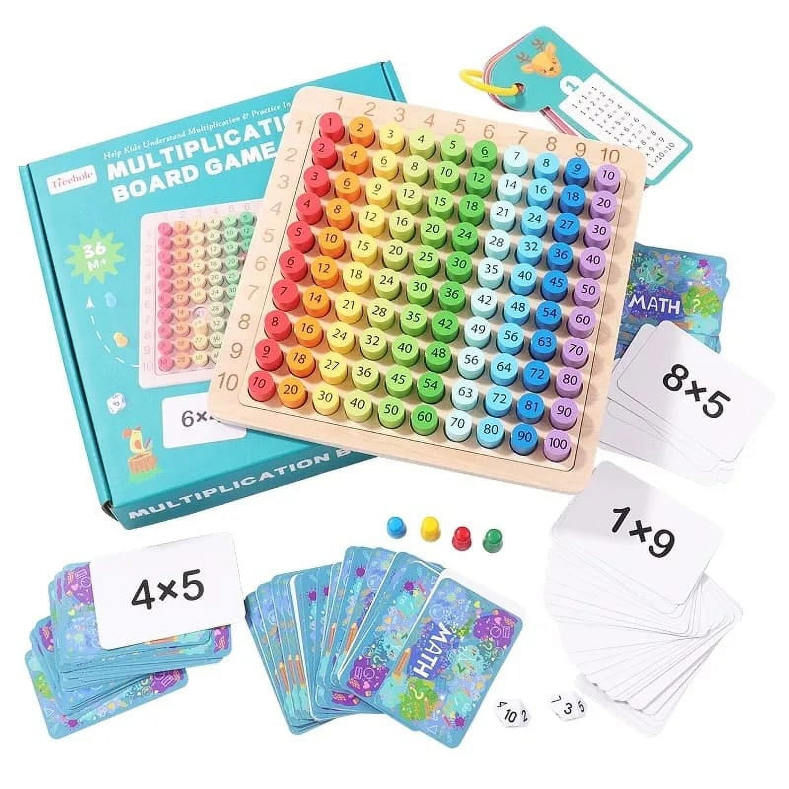 Oem - Juego Didáctico De Multiplicación Montessori